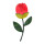 Taratata Wandschmuck Rosa Tulpe - Besondere Blumendeko
