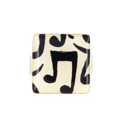 Taratata Music Ring - Ring mit Musiknoten als Motiv