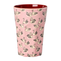 Schwan | Melamin Becher Groß | Rice