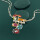 Taratata Fox Kette - Farbenfrohe Kette mit Fuchs und Waldwesen