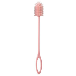 Pinke Flaschenbürste | Silikon | Rice -...