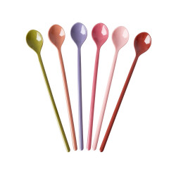 Paris Mon Amour | Melamin Lattelöffel| 6-er Set |...