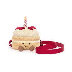 Jellycat Amuseables Birthday Cake Bag - Weiche & witzige Umhängetasche