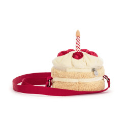 Jellycat Amuseables Birthday Cake Bag - Weiche & witzige Umhängetasche