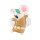 Taratata Disco Ring - Maus in goldenem Jumpsuit