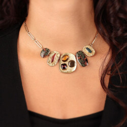 Taratata Art Nouveau Kette - elegant maximalistische...