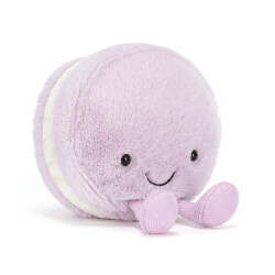 Jellycat Amuseables May Macaron Lavender als Kuscheltier